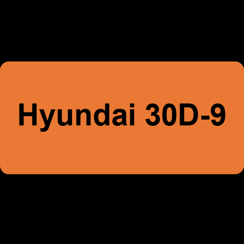 Hyundai 30D-9